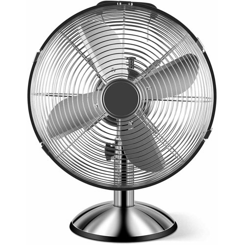 Simple Deluxe 12inch Metal Table Fan & Reviews Wayfair